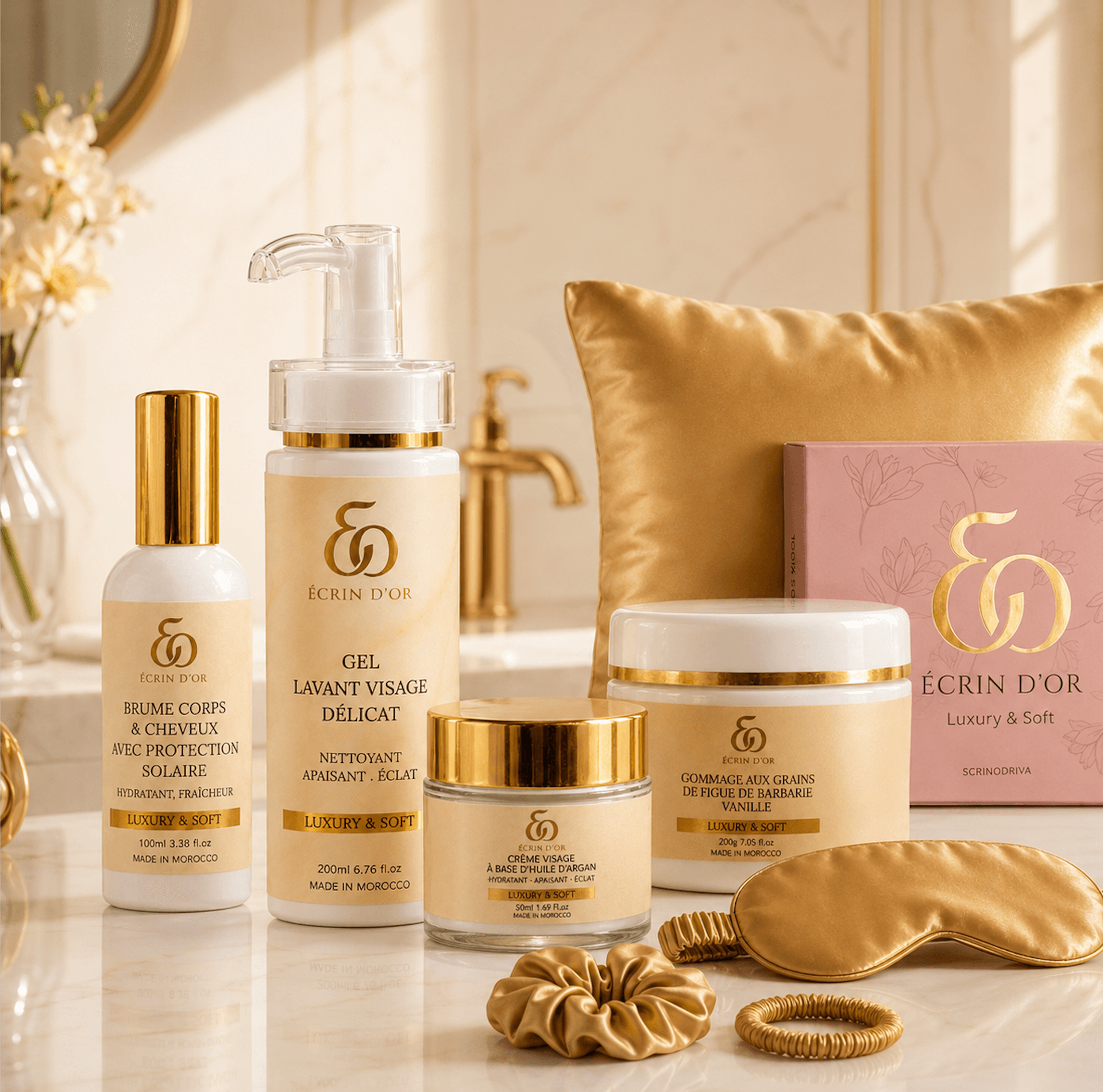 Coffret Rituel Complet Écrin d'Or