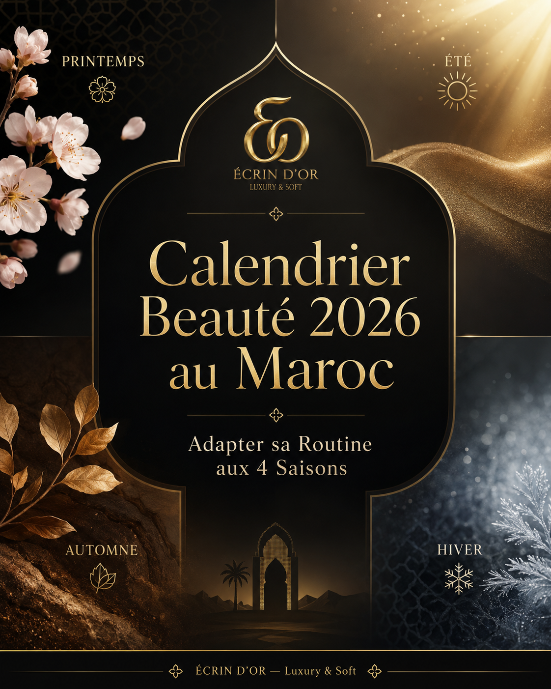 Calendrier Beauté 2026 au Maroc : Adapter sa Routine aux 4 Saisons