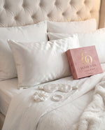 Coffret Sommeil Soie Écrin d'Or — coloris Blanc Nacré 22 momme grade 6A